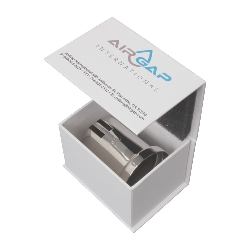 Airgap AG170-130 Polished Nickel Decorative Cap (Solid Brass) for AG200-XXX series air gaps