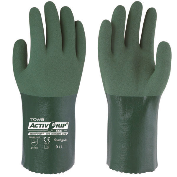 Cordova Safety AG566XL ActivGrip™ by TOWA, MicroFinish® Coated Machine Knits