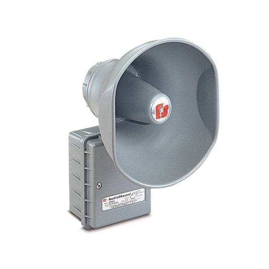 Federal Signal AM15 AudioMaster® Public Address 15 Watt Speakers, Gray