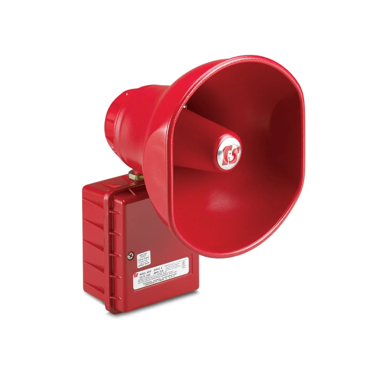 Federal Signal AM300GCX-R And AM302GCX AudioMaster® Public Address Hazardous Location Speakers, Red