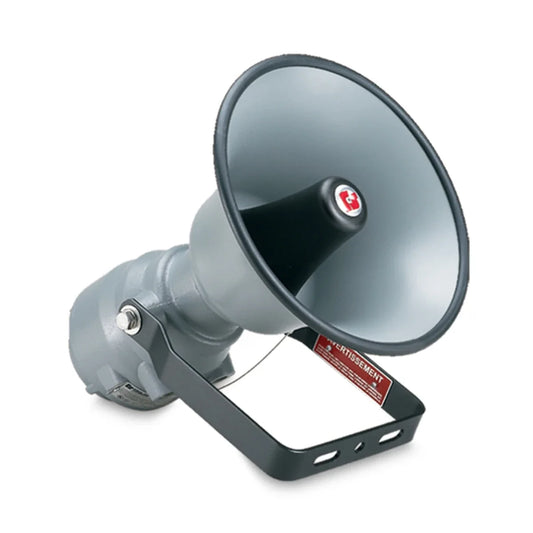 Federal Signal AM300X And AM302X AudioMaster® Public Address Explosion-Proof Speakers, Gray
