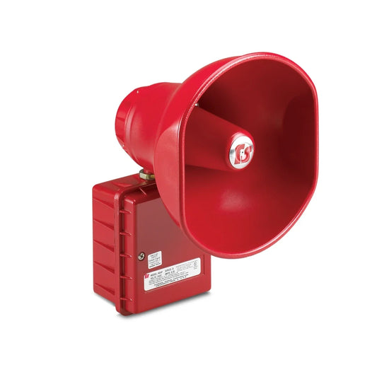 Federal Signal AM302GCX-R And AM302GCX AudioMaster® Public Address Hazardous Location Speakers, Red