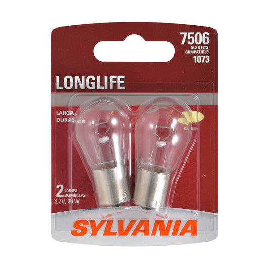 Sylvania 7506 Long Life Mini Bulb, 2 Pack