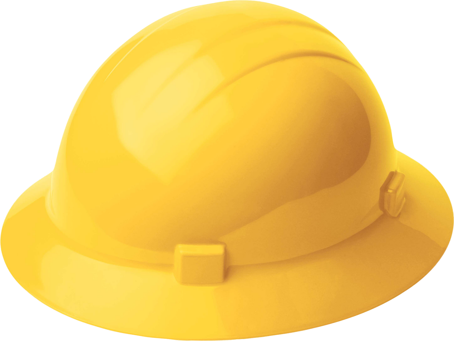 Delta Plus WEL19342YE Americana Heat® Full Brim with 4-Point Slide-Lock Suspension, Yellow