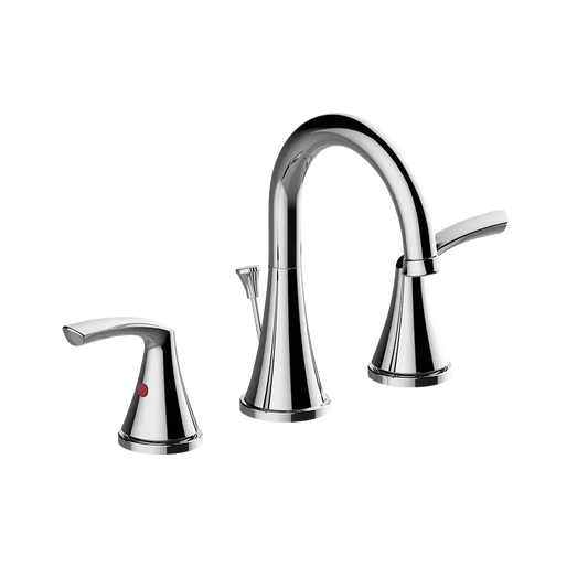 Matco-Norca AN-480C Angelic Two Handle 8" Widespread Lavatory Faucet, Chrome