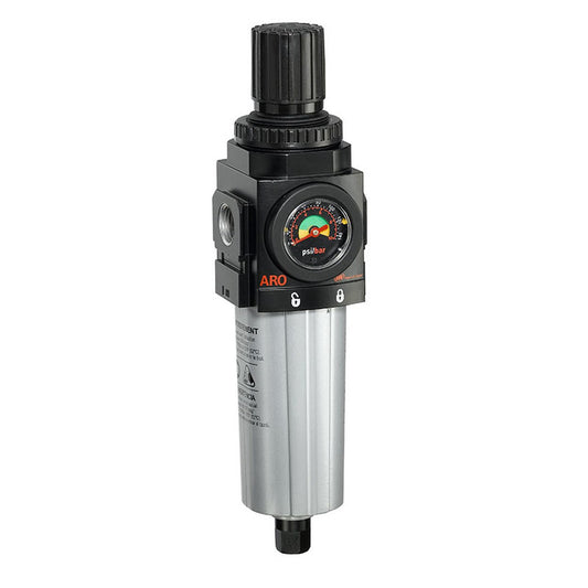 American Lube P39334-610 3/8" Module/Air 2000 Series Piggyback Filter/Regulator with Gauge