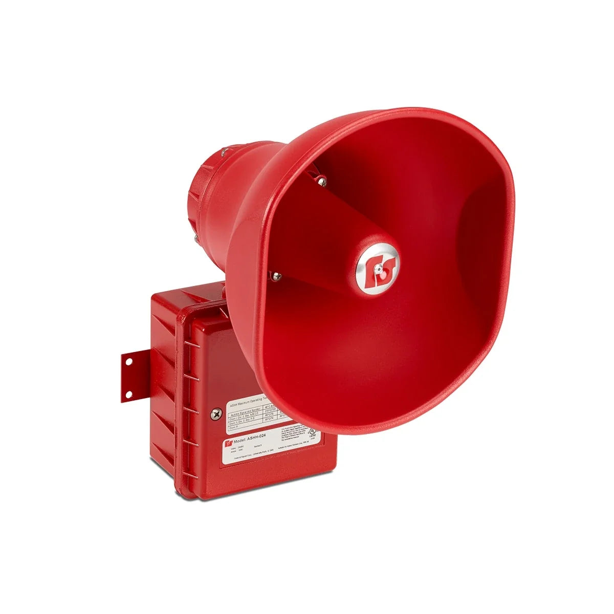 Federal Signal ASHH-024 And ASUH Hazardous Location Amplified Speakers, Red