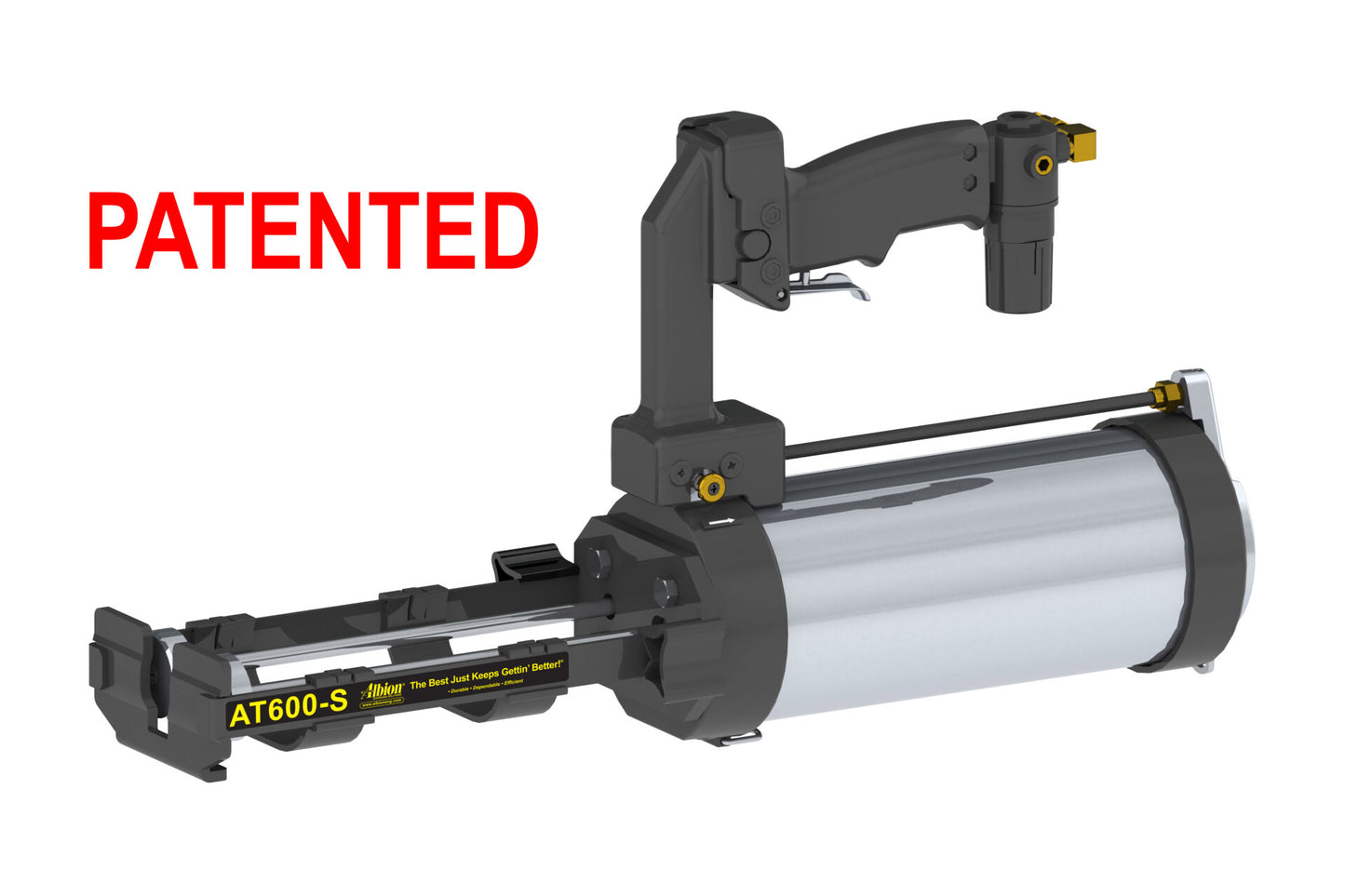 Albion Engineering AT600-S 600 Series AT Line Air-Powered Multi-Component Cartridge Gun (1:1, 2:1 Suitcase Configuration)