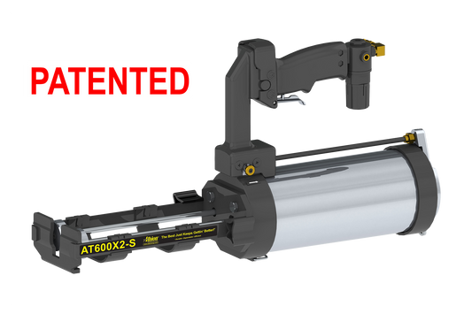 Albion Engineering AT600X2-S 600 Series AT Line Air-Powered Multi-Component Cartridge Gun (2:1, 1:1 Suitcase Configuration)