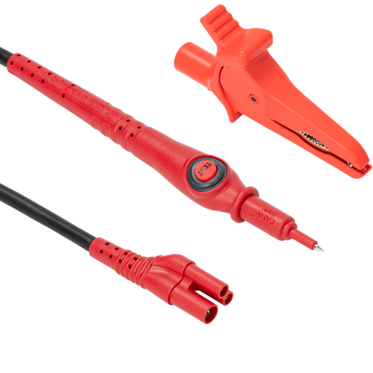 UEI Test ATL92 INSULATION TEST PROBE & RED ALLIGATOR CLIP FOR IRT803 IRT807