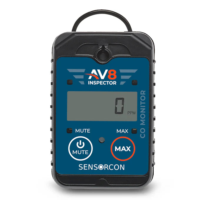 Sensorcon AV8-CO-01 AV8 Inspector Carbon Monoxide Monitor for Aviation