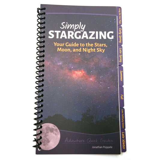 Paradise Clay AVK045 Simply Stargazing: Your Guide to the Stars, Moon, and Night Sky - Book