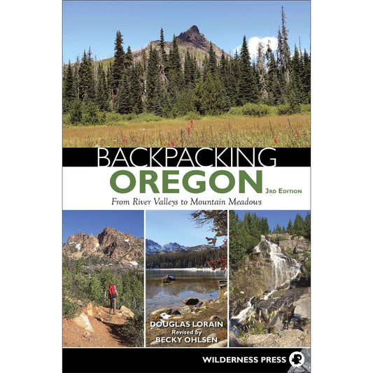 Paradise Clay AVK107 Backpacking Oregon: From Rugged Coastline to Mountain Meadow - Book
