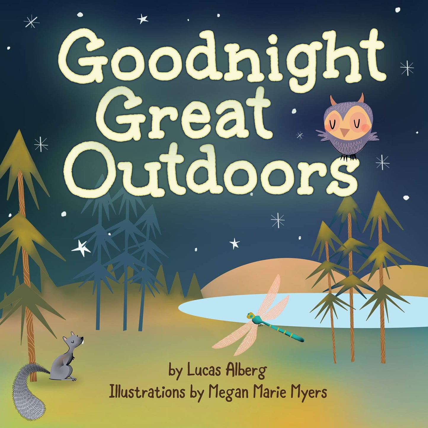Paradise Clay AVK115 Goodnight Great Outdoors - Board Book
