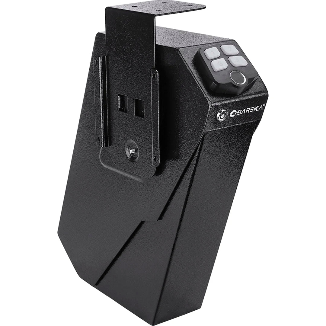 Barska AX13092 Quick Access Biometric Keypad Handgun Desk Safe