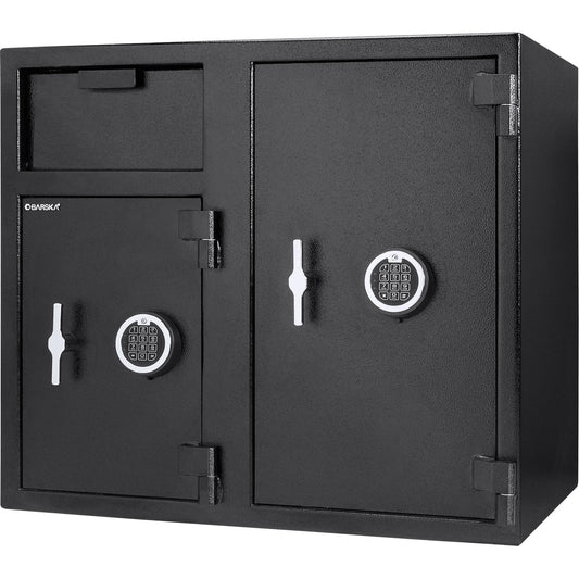 Barska AX13316 2.58/4.68 Cu. ft Dual Compartment Keypad Depository Safe