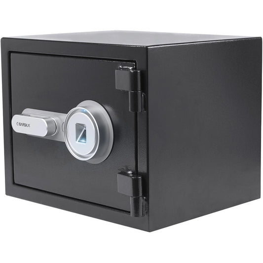 Barska AX13498 0.75 Cu. ft Biometric Fireproof Security Safe, Black