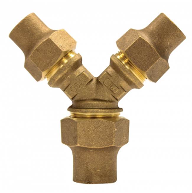 A.Y. McDonald 5127-081 708Yscc 1X3/4 Y-Branch Flare X (Two) Flare - Nl