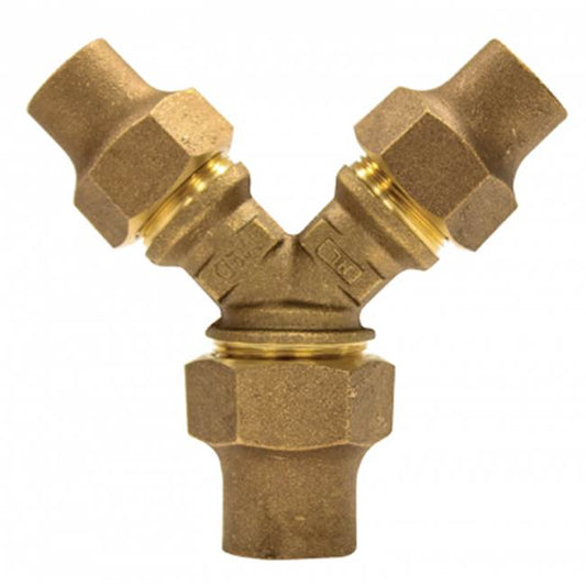 A.Y. McDonald 5127-081 708Yscc 1X3/4 Y-Branch Flare X (Two) Flare - Nl