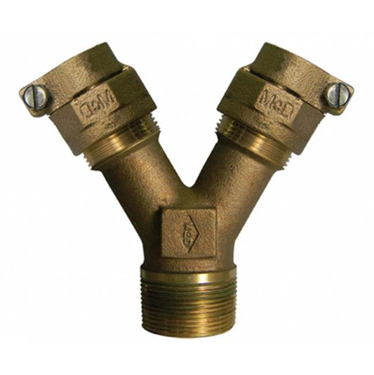 A.Y. McDonald 5127-220 708Y2M2 2X1 Y-Branch Mnpt X (Two) Cts -Nl