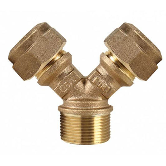 A.Y. McDonald 5127-221 708Y2Mq 2X1 Y-Branch Mnpt X (Two) Cts -Nl