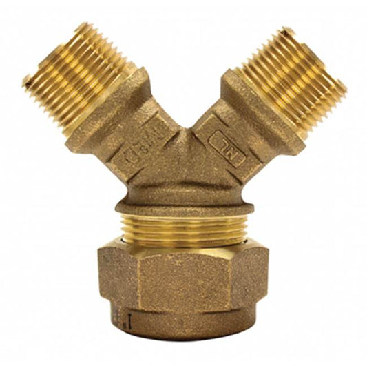 A.Y. McDonald 5127-424 708Ysqm 1X1 Y-Branch Cts X (Two) Mnpt - Nl