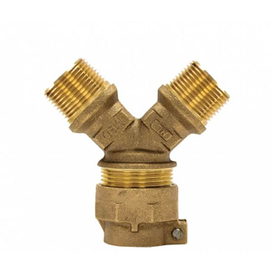 A.Y. McDonald 5127-425 708Ys2M 1X1 Y-Branch Cts X (Two) Mnpt - Nl
