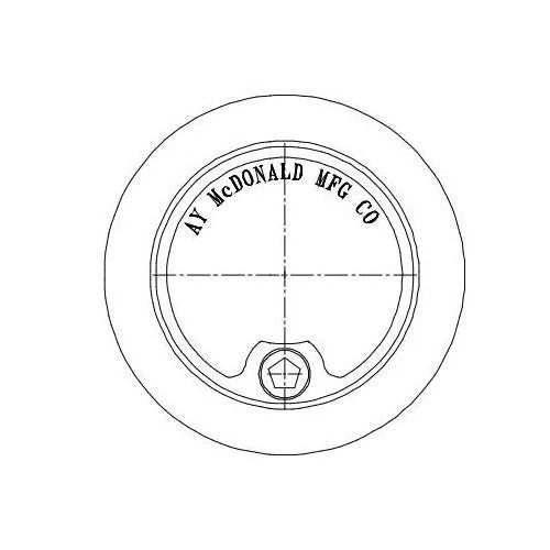 A.Y. McDonald 4174-341 74M1Asw Frame 15 & Rec Cvr 8 Sewer
