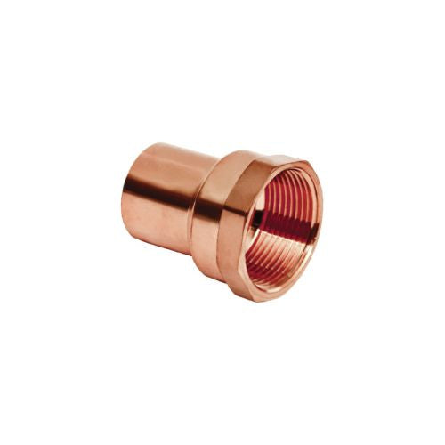 Everflow PFFA1034 1  x  3/4 Copper Female Adapter, FTG x FPT, 1'' x 3/4''