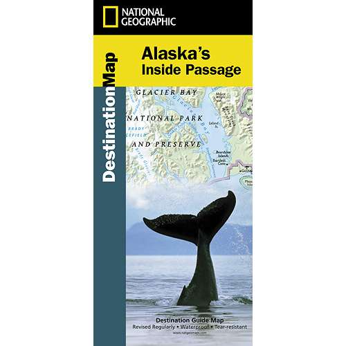 Paradise Clay NGM001 Alaska's Inside Passage (National Geographic Map)