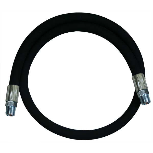 American Lube TIM-4516-4 3/8" x 4' Grease Hose