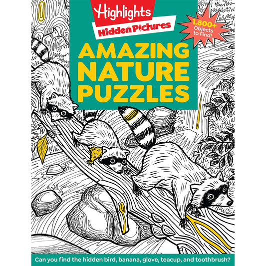 Paradise Clay PGN511 Amazing Nature Puzzles - Book