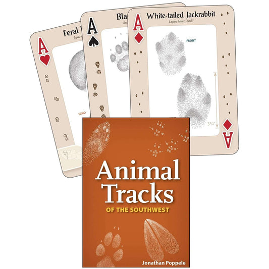 Paradise Clay AVK174 Animal Tracks of the Southwest Playing Cards