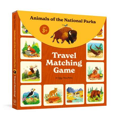 Paradise Clay PGN536 Animals of the National Parks Travel Matching Game