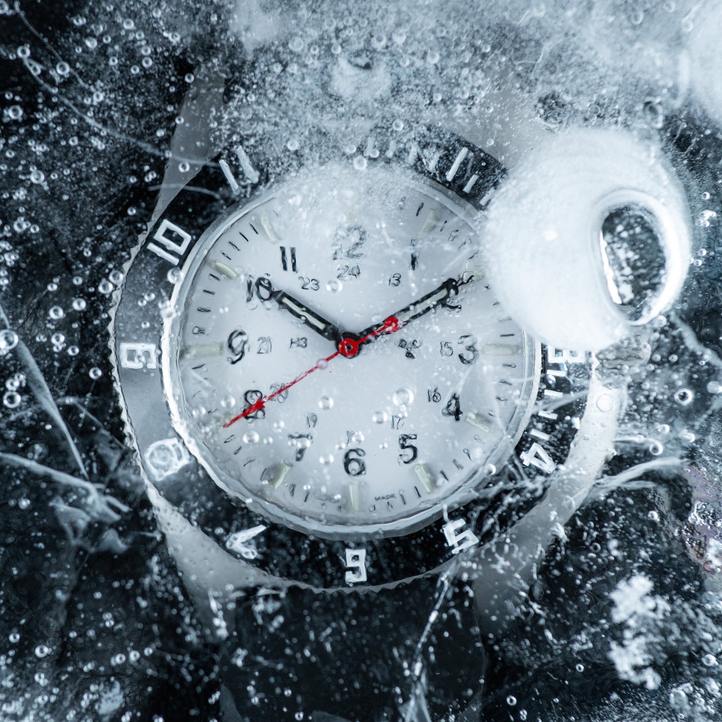Marathon WW194001SS-0502 Arctic Edition SSNAV Steel Navigator Quartz (41mm) White Dial / Black Ballistic Nylon Strap 12"