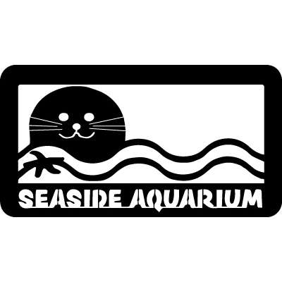Paradise Clay CMG078 Seaside Aquarium Logo MAGNET