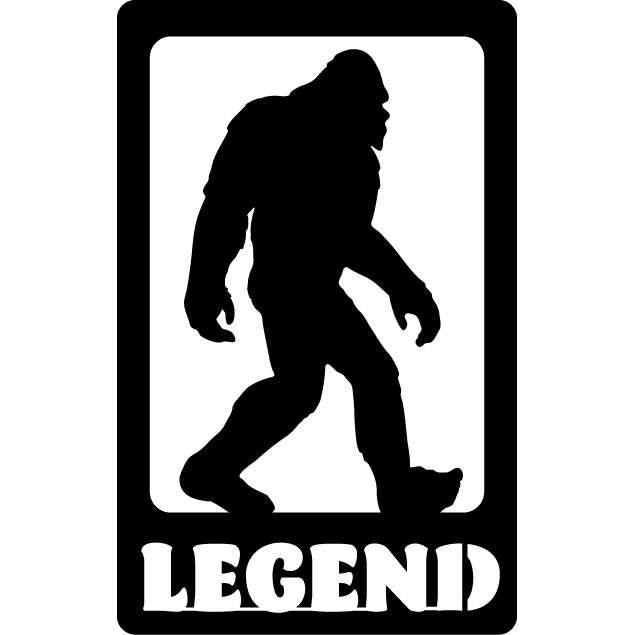 Paradise Clay CMG081 Bigfoot "Legend" MAGNET