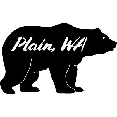 Paradise Clay CMG083 Bear w/ Plain, WA MAGNET