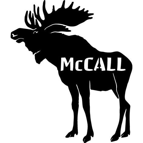 Paradise Clay CMG146 Moose w/ McCall MAGNET