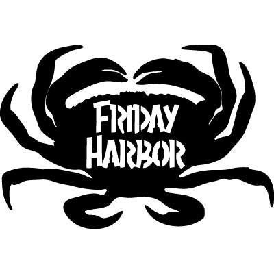 Paradise Clay CMG070 Dungeness Crab w/ Friday Harbor MAGNET