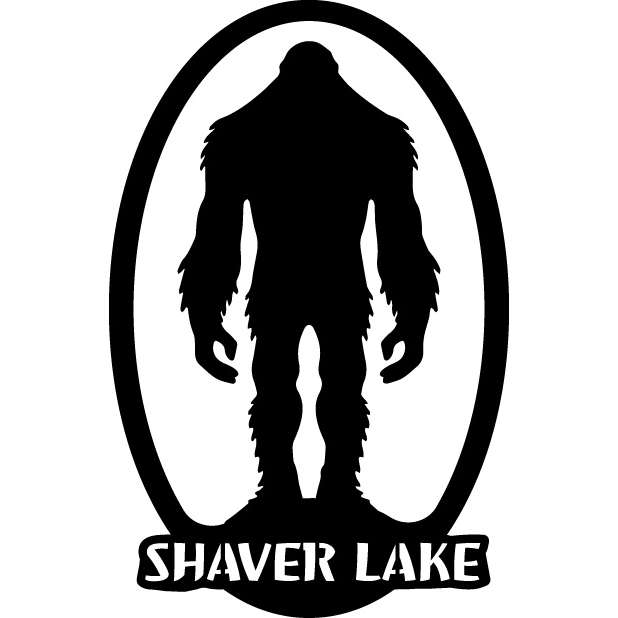 Paradise Clay CMG140 Sasquatch Oval w/ Shaver Lake MAGNET