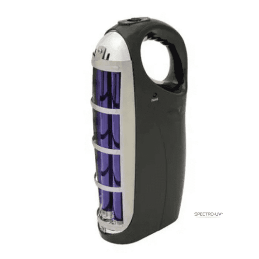 Spectro-UV B-260 Rechargeable Handheld UV Blacklight Lamp 2X 6 Watt Bulb USA (Type A/B)