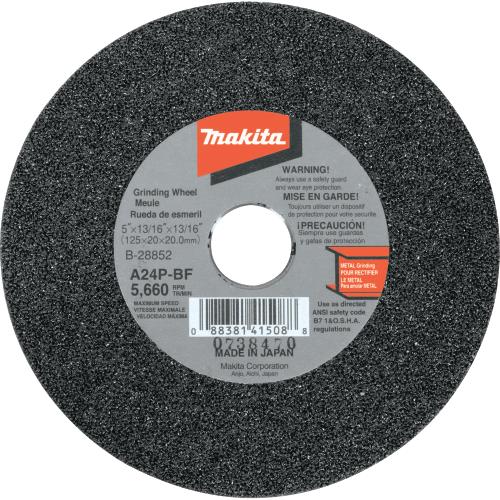 Makita B-28852 5" x 13/16" x 13/16" Grinding Wheel, 24 Grit