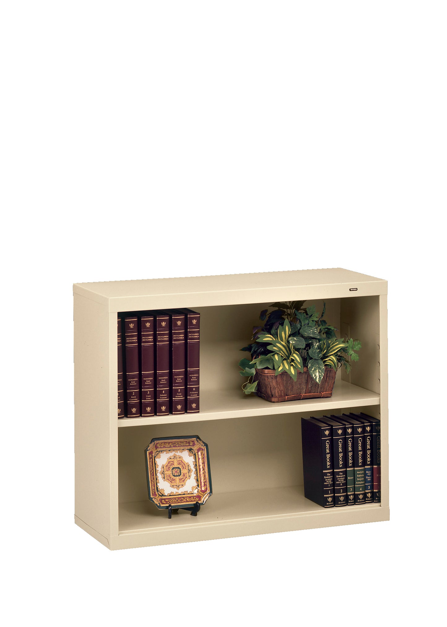 Tennsco B-30 13.5" Deep Welded Bookcase - 28" High