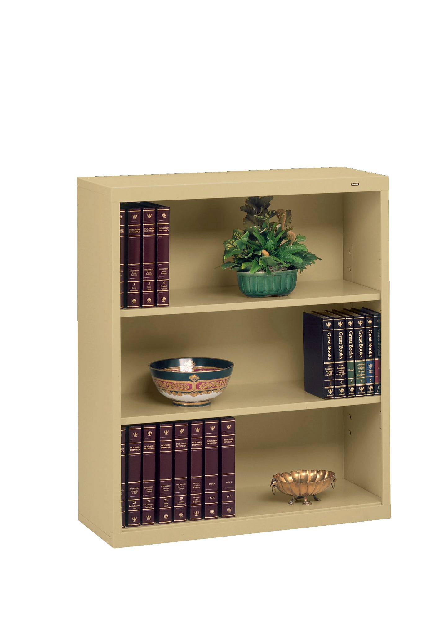 Tennsco B-42 13.5" Deep Welded Bookcase - 40" High