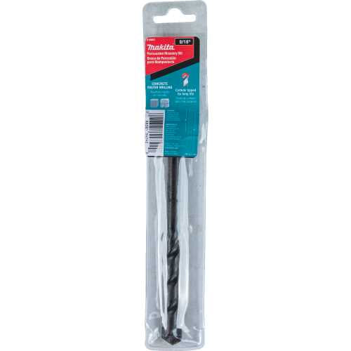 Makita B-68862 9/16" x 6" Carbide Tipped Percussion Masonry Hammer Drill Bit