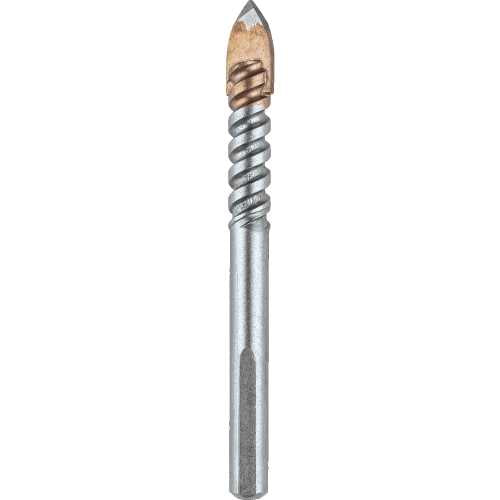 Makita B-68971 3/8" x 4" Glass and Tile Bit, 3 Flat Shank