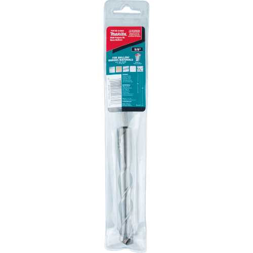 Makita B-69060 5/8" x 6" Multi‘Purpose Bit, 1/4" Hex Shank