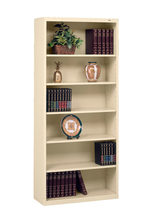 Tennsco B-78 13.5" Deep Welded Bookcase - 78" High