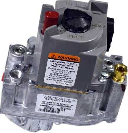 Goodman-Amana B1282602 Gas Valve, Standard Pilot, 6-Fuction, 0.5 in